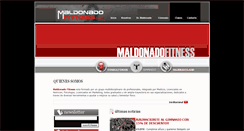 Desktop Screenshot of maldonadofitness.com.ar